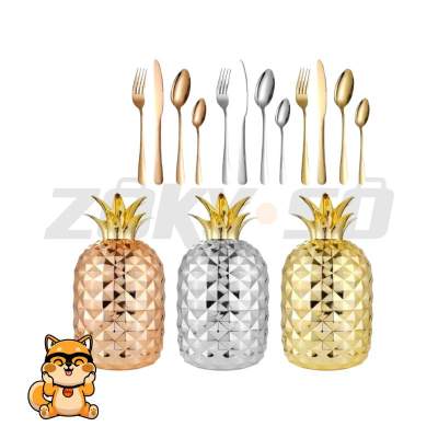 Cubiertos pi&ntilde;a