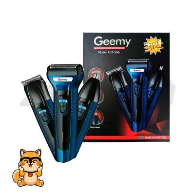 Maquina de afeitar geemy 566 3 en 1