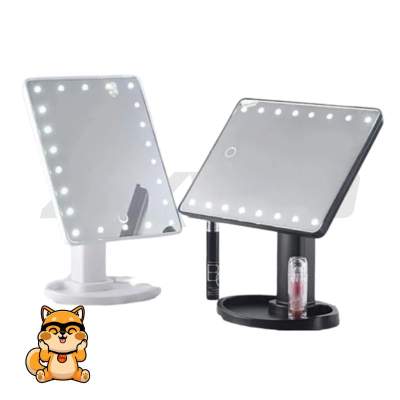 Espejo luz led cuadrado