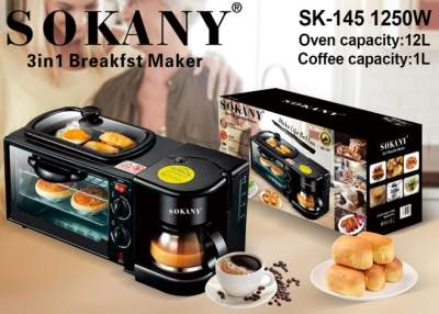 Horno 3 en 1 sokany sk-145