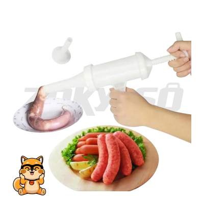 Embutidora pistola plastica de carne