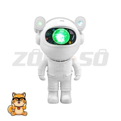 Lampara proyector astronauta con bluetooth