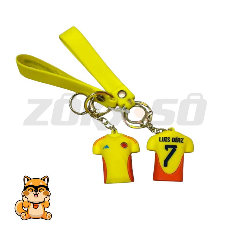 Llavero camiseta colombia