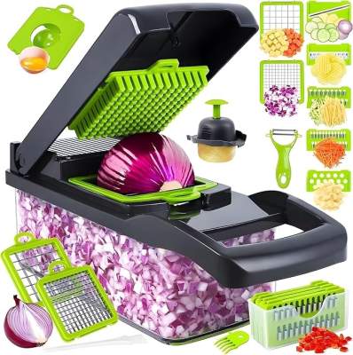 Picador de verduras multiple 14 piezas