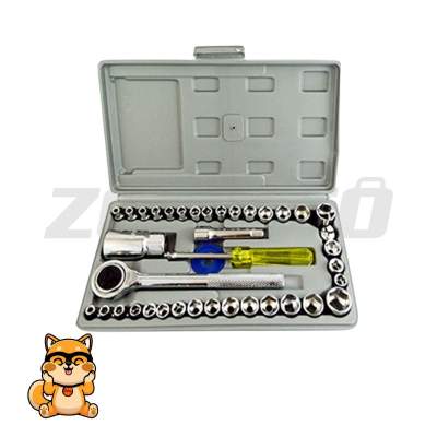 Herramientero juego de copas 40 piezas