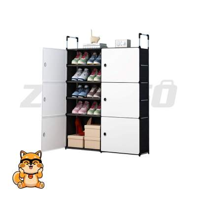 Zapatero de tela 6 puertas