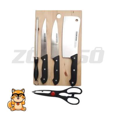 Cuchillos con tabla