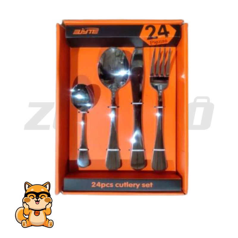 Cubiertos x 24 pcs