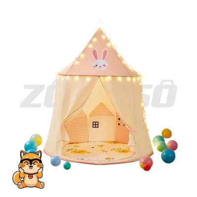 Carpa castillo con luces led