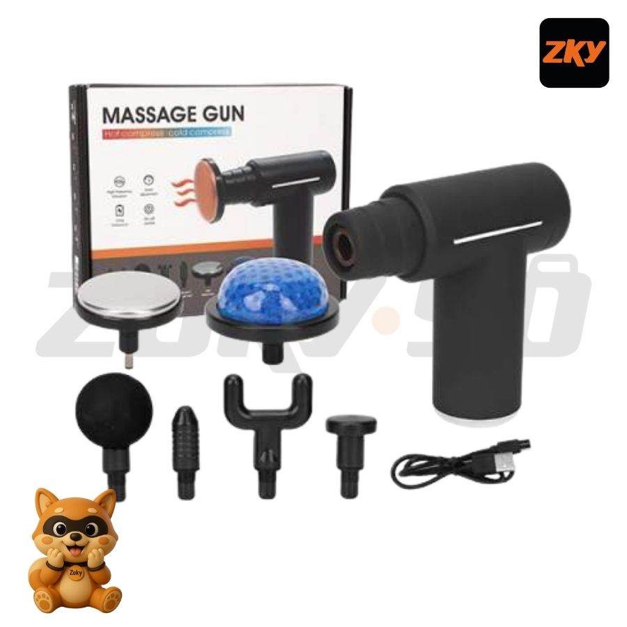 Masajeador gun calor y frio jy711
