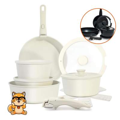 Ollas x 11 piezas ceramica