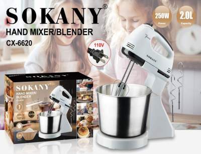 Batidora con pedestal sokany cx-6620
