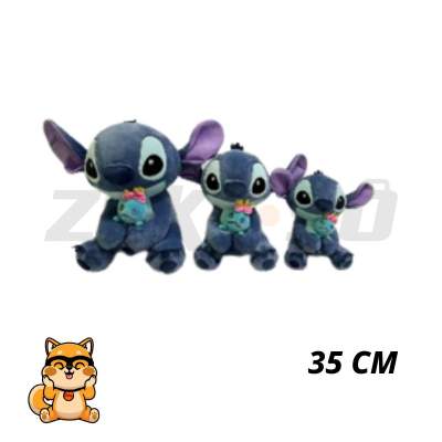 Peluche stitch mu&ntilde;eca sentado 35 cm