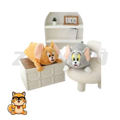 Peluche cobija tom y jerry