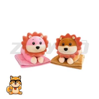 Peluche cobija leon