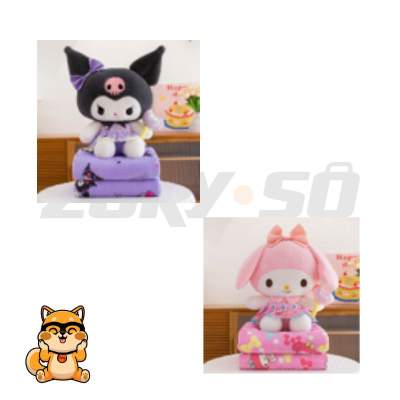 Peluche cobija kuromi